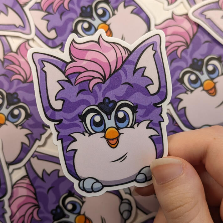 Purple Furby Purple Furby