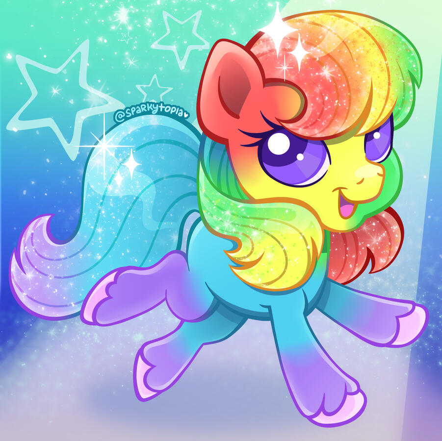 LPS Rainbow Horse LPS Rainbow Horse